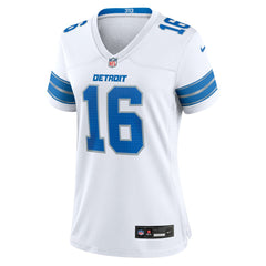 NFL Detroit Lions Jared Goff  Women's Game Jersey