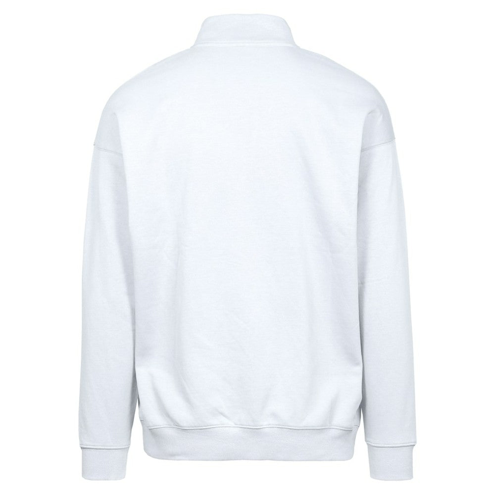 Atlanta Braves Levelwear Murray Core Logo Quarter-Zip Pullover Top - White