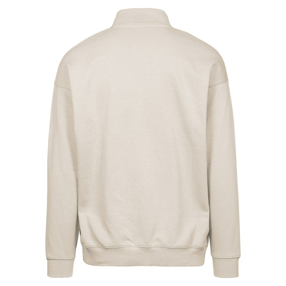 Chicago Cubs Levelwear Murray Core Logo Quarter-Zip Pullover Top - Khaki