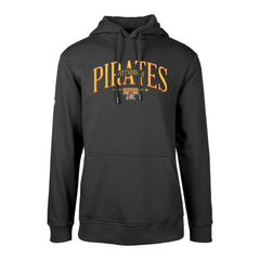 Pittsburgh Pirates Levelwear Cooperstown Collection Podium Retro Spellout Pullover Hoodie - Black