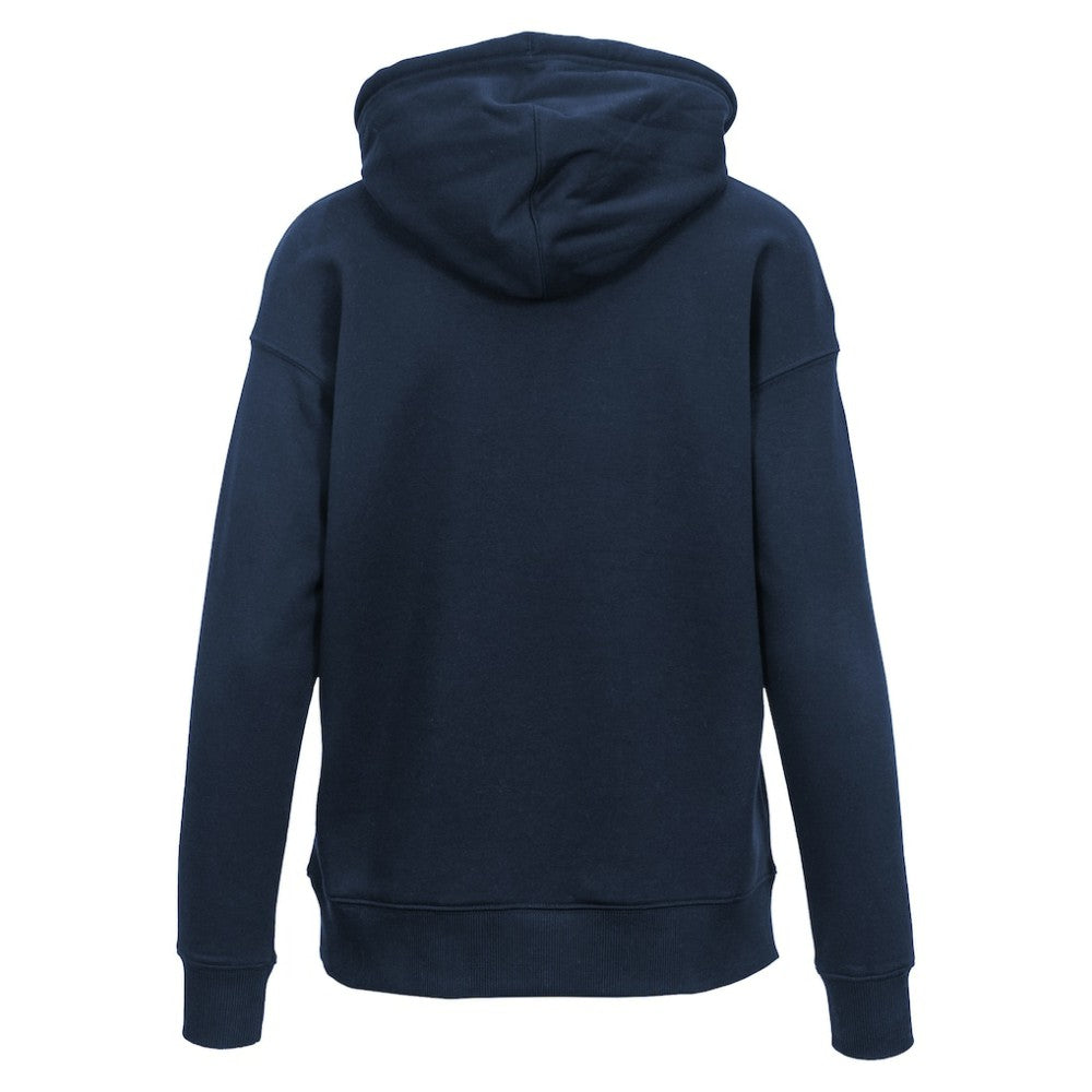 Boston Red Sox Levelwear Women's Adorn Cooperstown Collection Retro Spellout Pullover Hoodie - Navy