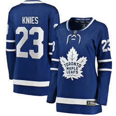 Matthew Knies Toronto Maple Leafs Fanatics Women's Home Breakaway Jersey