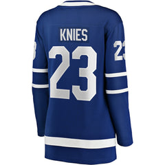 Matthew Knies Toronto Maple Leafs Fanatics Women's Home Breakaway Jersey