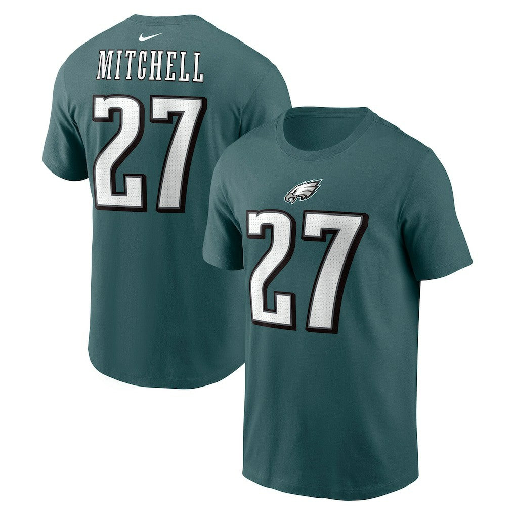 NFL Philadelphia Eagles Quinyon Mitchell  Name & Number T-Shirt