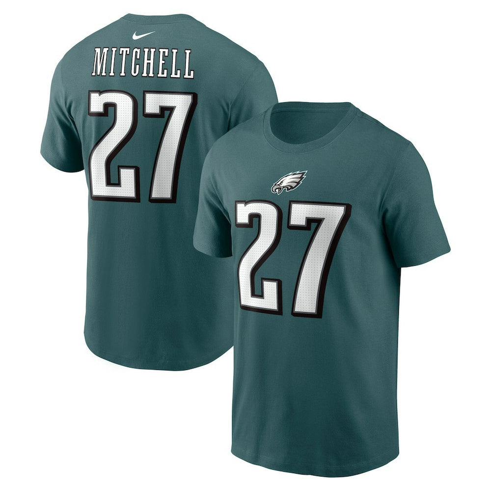 NFL Philadelphia Eagles Quinyon Mitchell  Name & Number T-Shirt