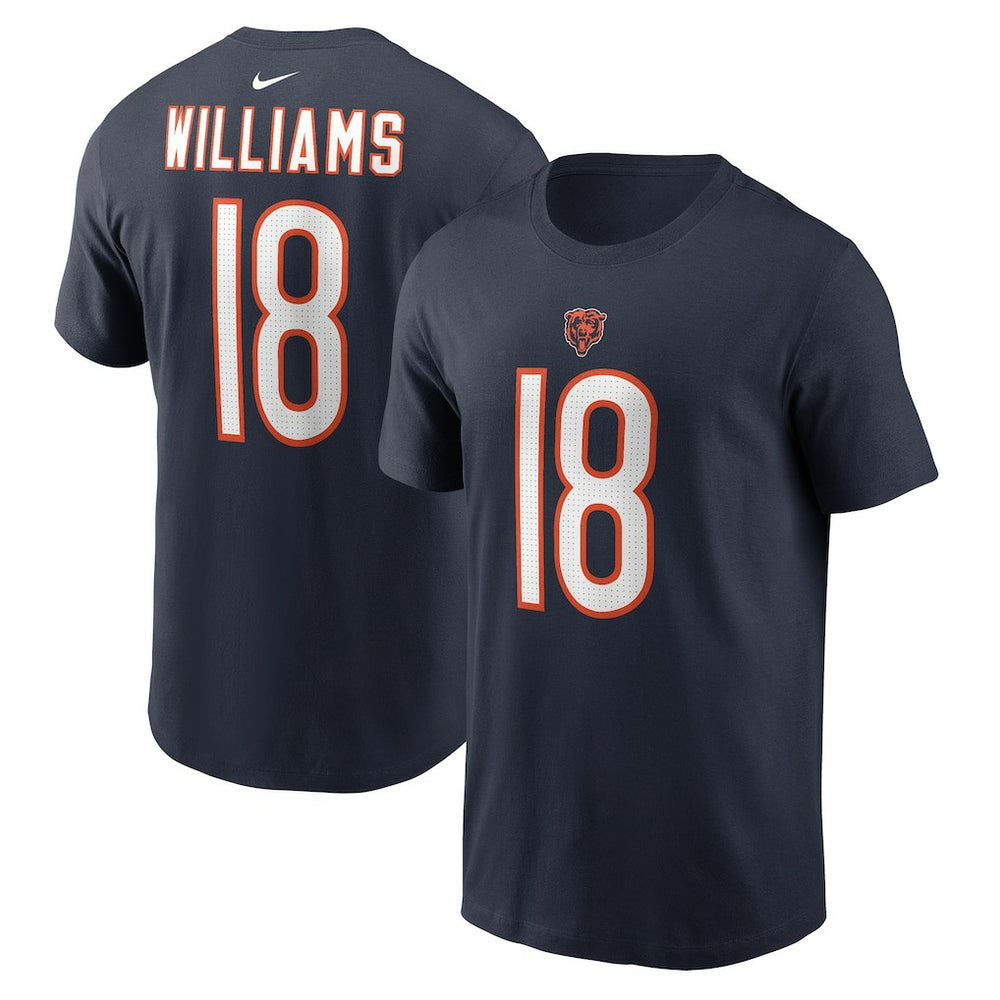 NFL Chicago Bears Caleb Williams  Name & Number T-Shirt