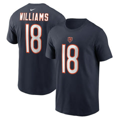 NFL Chicago Bears Caleb Williams  Name & Number T-Shirt