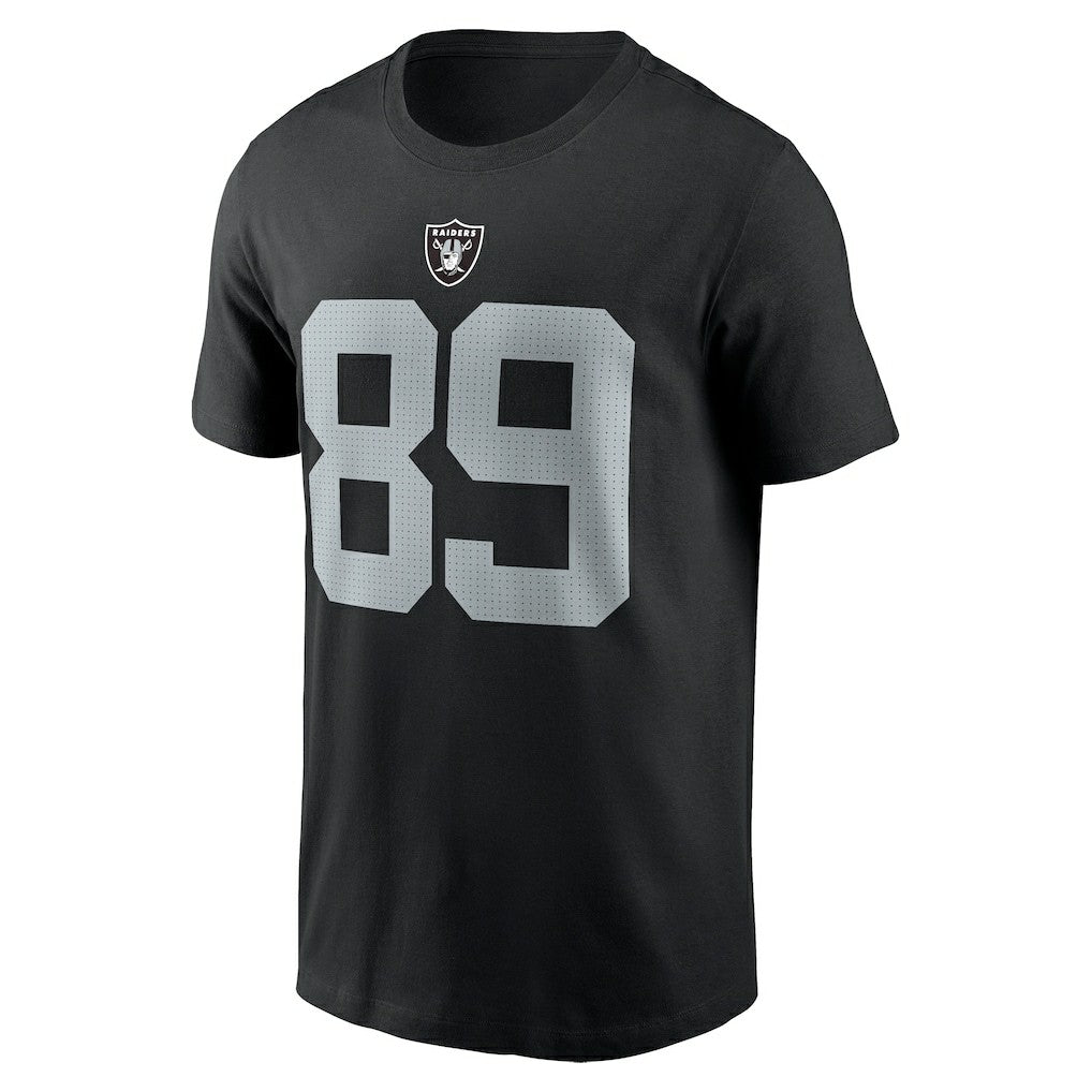 NFL Las Vegas Raiders Brock Bowers  Name & Number T-Shirt