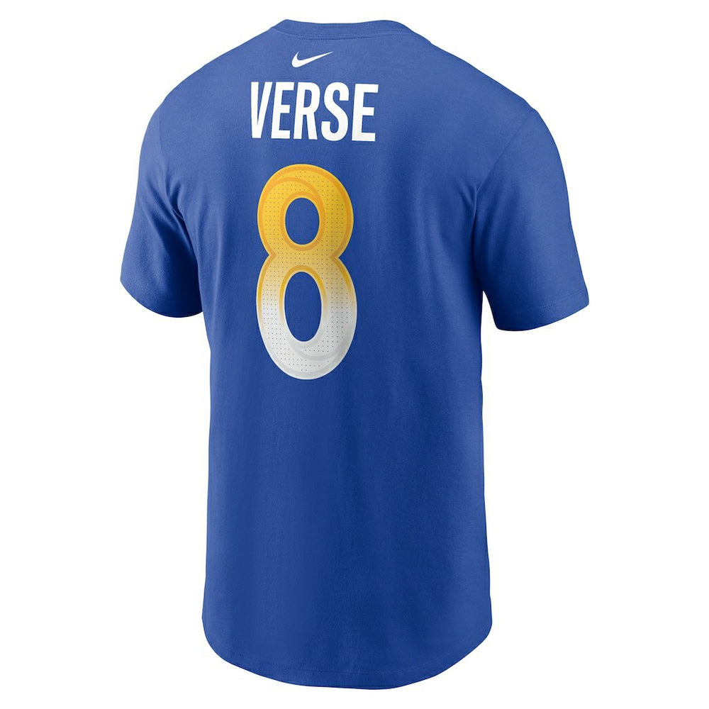 NFL Los Angeles Rams Jared Verse  Name & Number T-Shirt