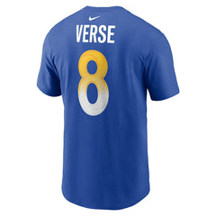 NFL Los Angeles Rams Jared Verse  Name & Number T-Shirt