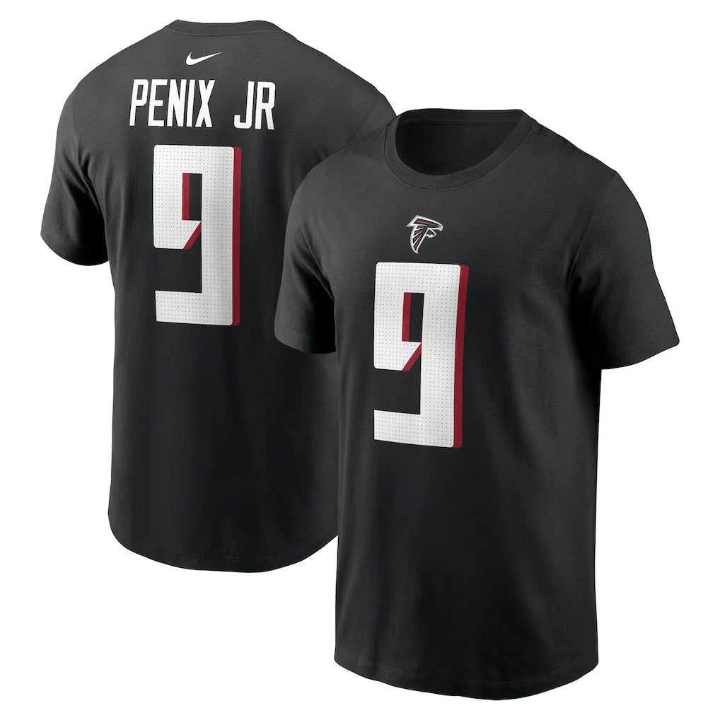 NFL Atlanta Falcons Michael Penix Jr.  Name & Number T-Shirt