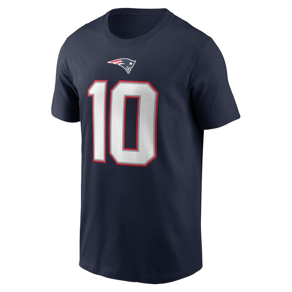 NFL New England Patriots Drake Maye  Name & Number T-Shirt