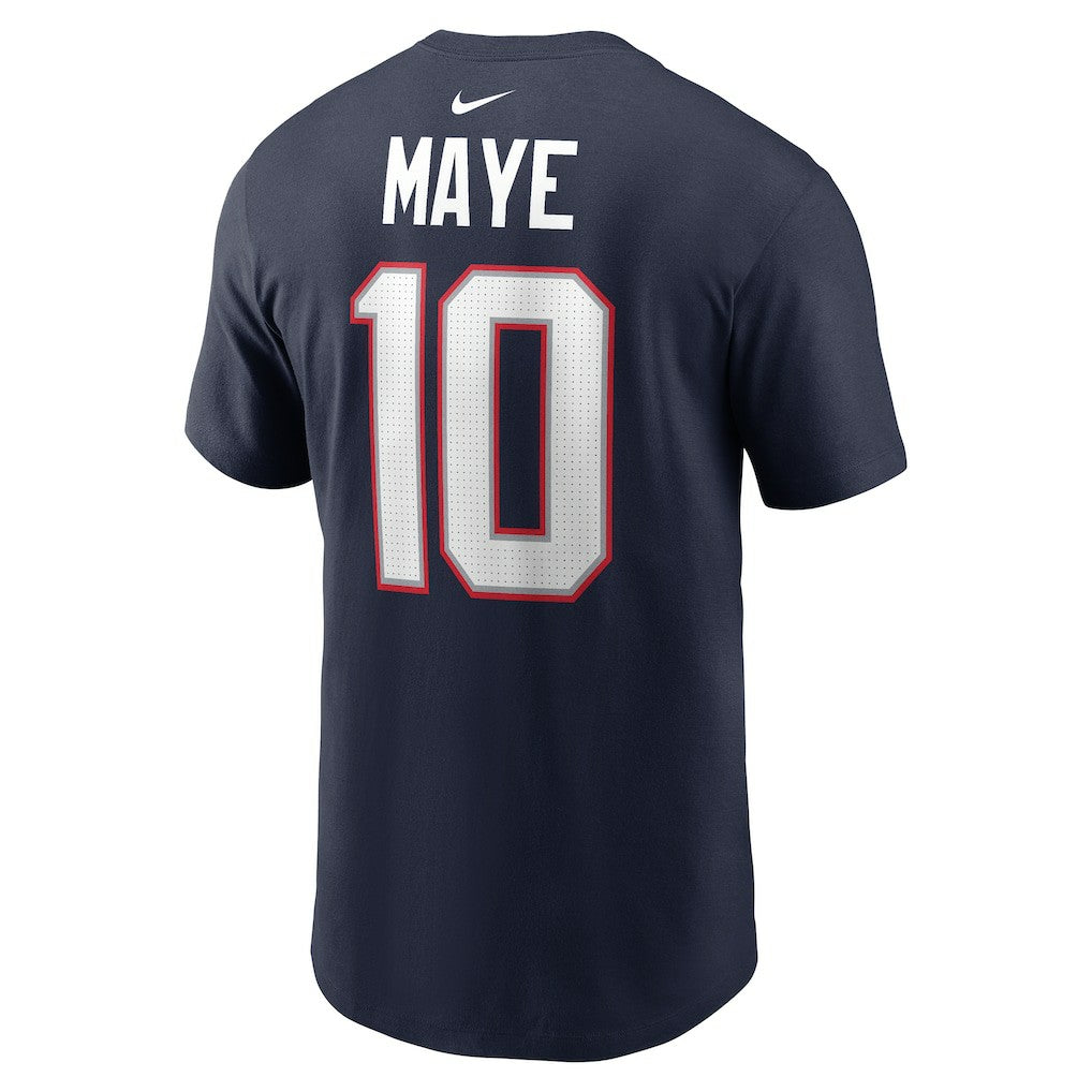 NFL New England Patriots Drake Maye  Name & Number T-Shirt