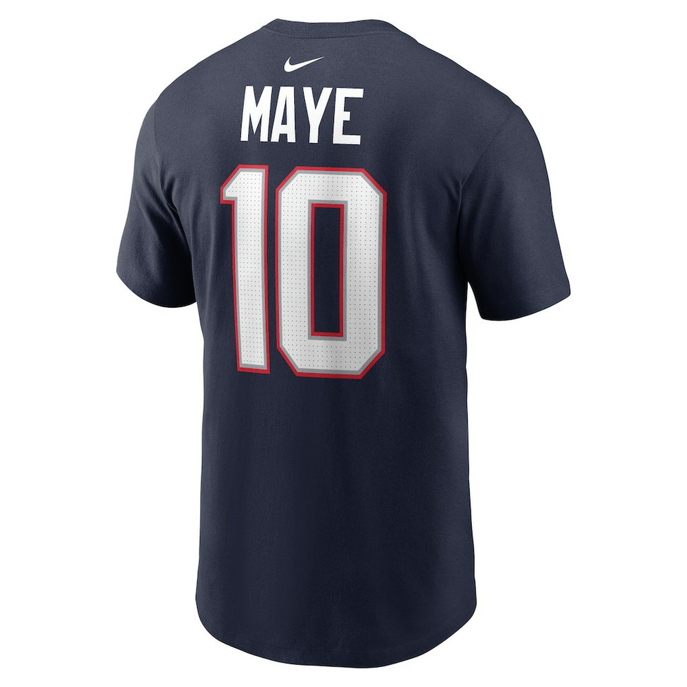 NFL New England Patriots Drake Maye  Name & Number T-Shirt