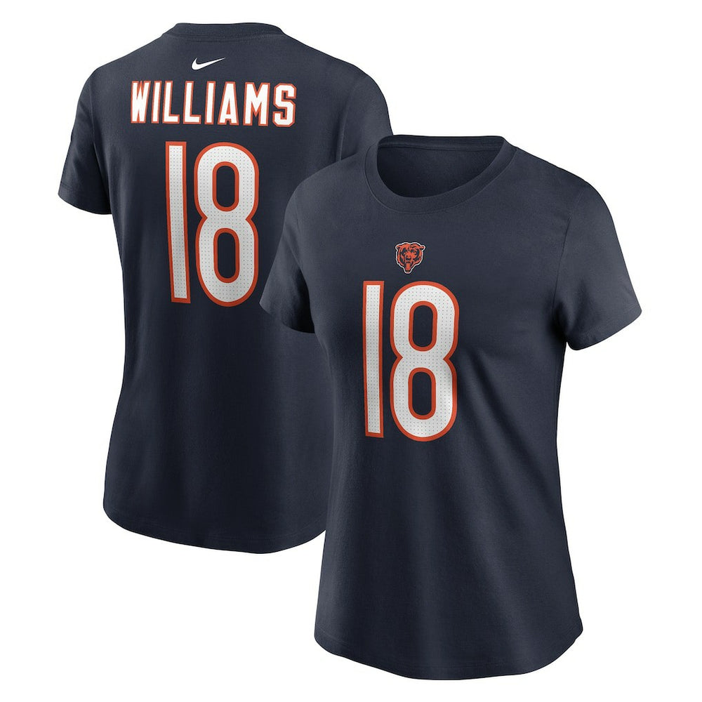 NFL Chicago Bears Caleb Williams  Women's Name & Number T-Shirt