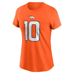 NFL Denver Broncos Bo Nix  Women's Name & Number T-Shirt