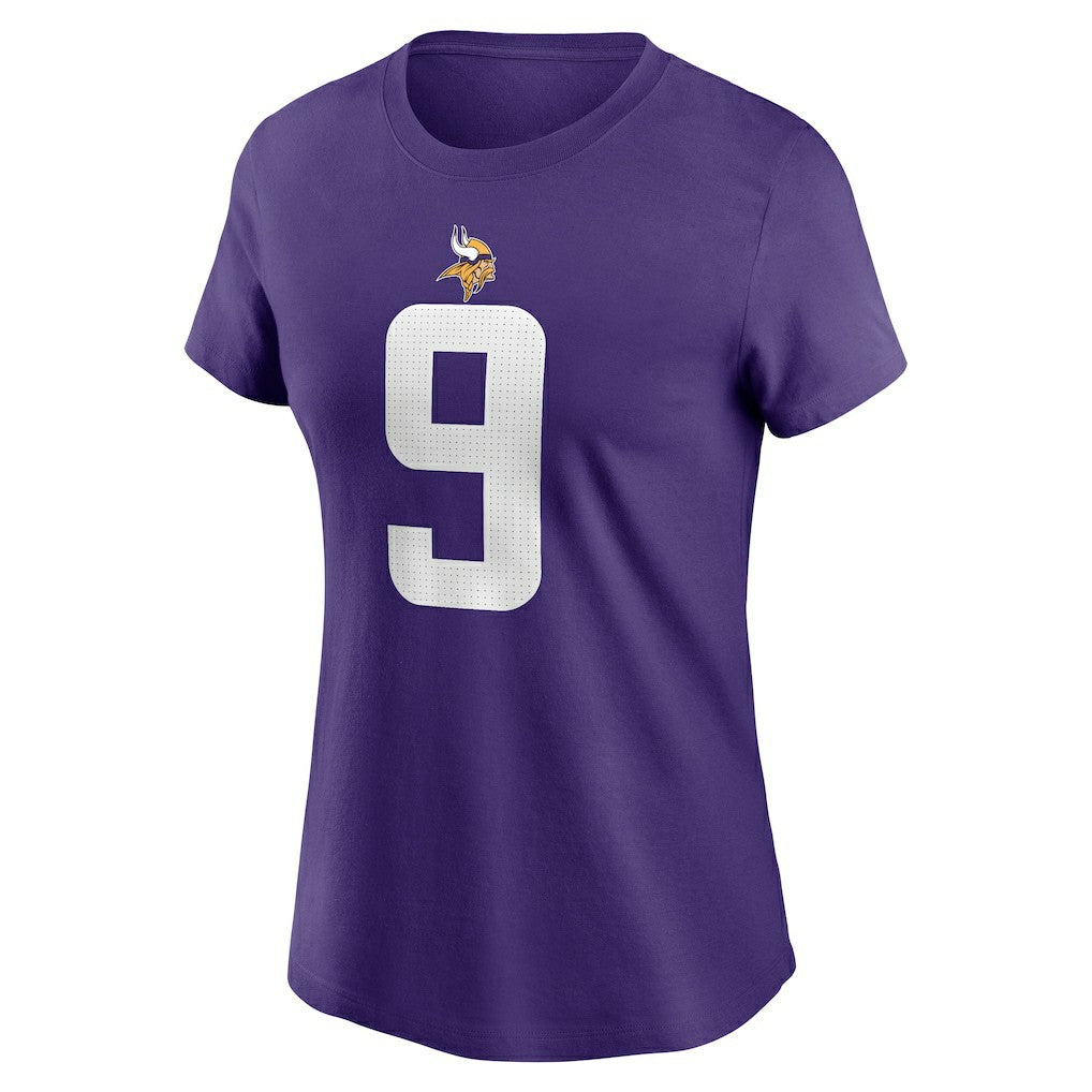 NFL Minnesota Vikings J.J. McCarthy  Women's Name & Number T-Shirt