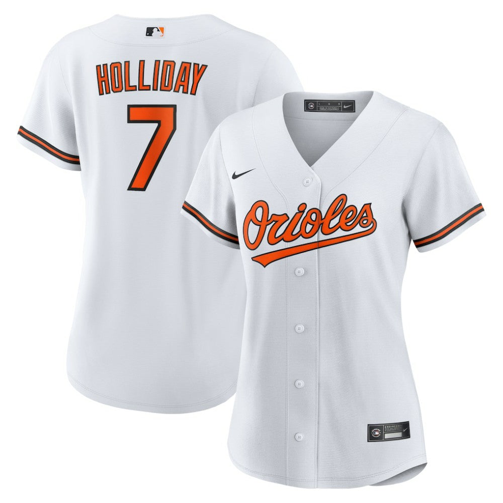 Jackson Holliday Baltimore Orioles Women's Home Replica Player Jersey - White | Nike