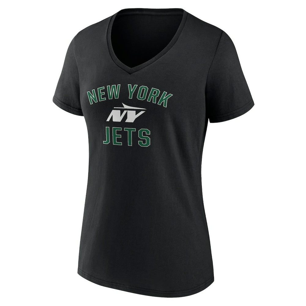 NFL New York Jets Women's Victory Arch V-Neck T-Shirt