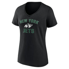 NFL New York Jets Women's Victory Arch V-Neck T-Shirt