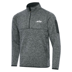 NFL New York Jets Antigua Fortune Quarter-Zip Pullover Jacket