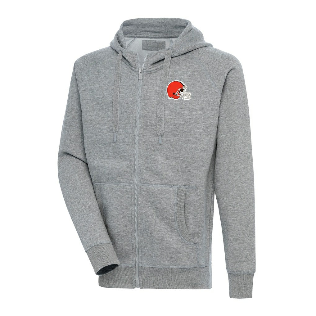 NFL Cleveland Browns Antigua Big & Tall Victory Full-Zip Hoodie