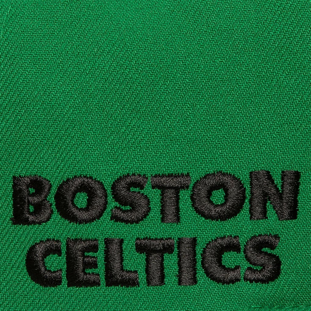 Boston Celtics Starlight Snapback Hat - Kelly Green | Mitchell & Ness for sale