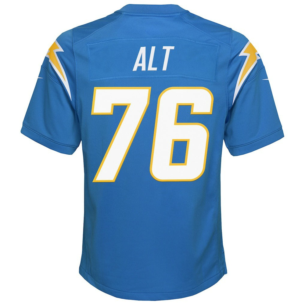 NFL Los Angeles Chargers Joe Alt  Youth Game Jersey