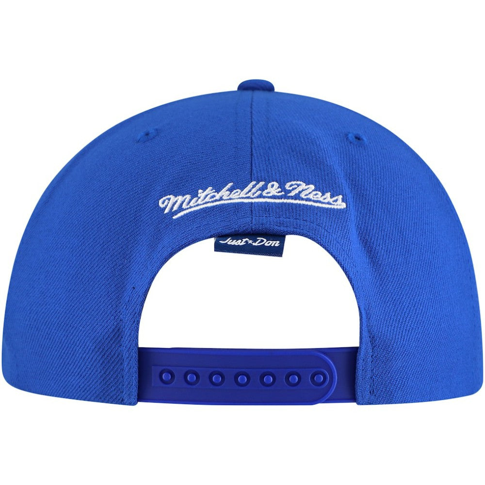 Chicago Cubs Just Don x MLB Lux Script Snapback Hat - Royal | Mitchell & Ness