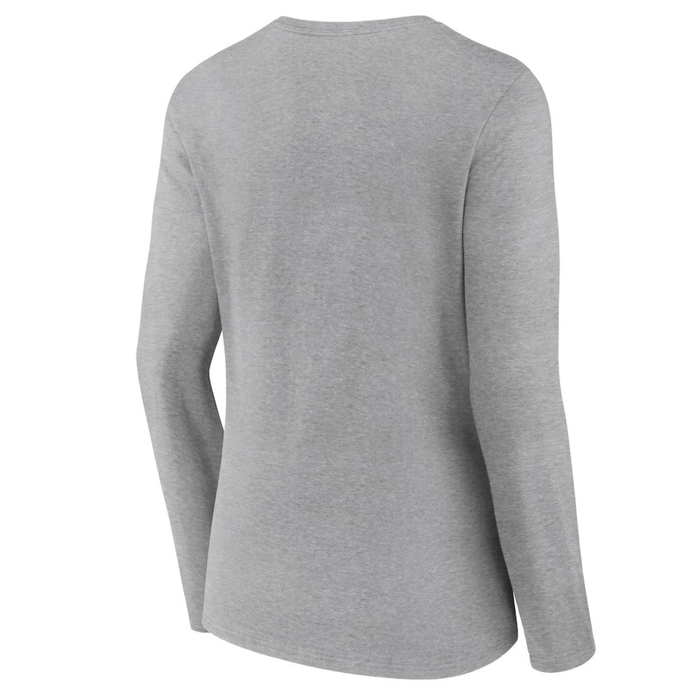 NFL Cleveland Browns Women's Primary Logo Long Sleeve V-Neck T-Shirt