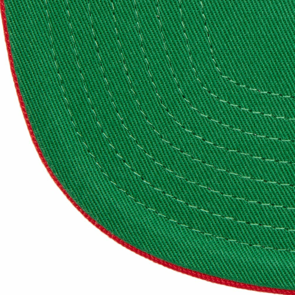 Philadelphia Phillies Double Up Snapback Hat - Red | Mitchell & Ness