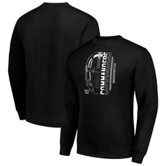 NFL Washington Commanders Starter Half Helmet Team Graphic Tri-Blend Fleece Pullover Sweatshirt
