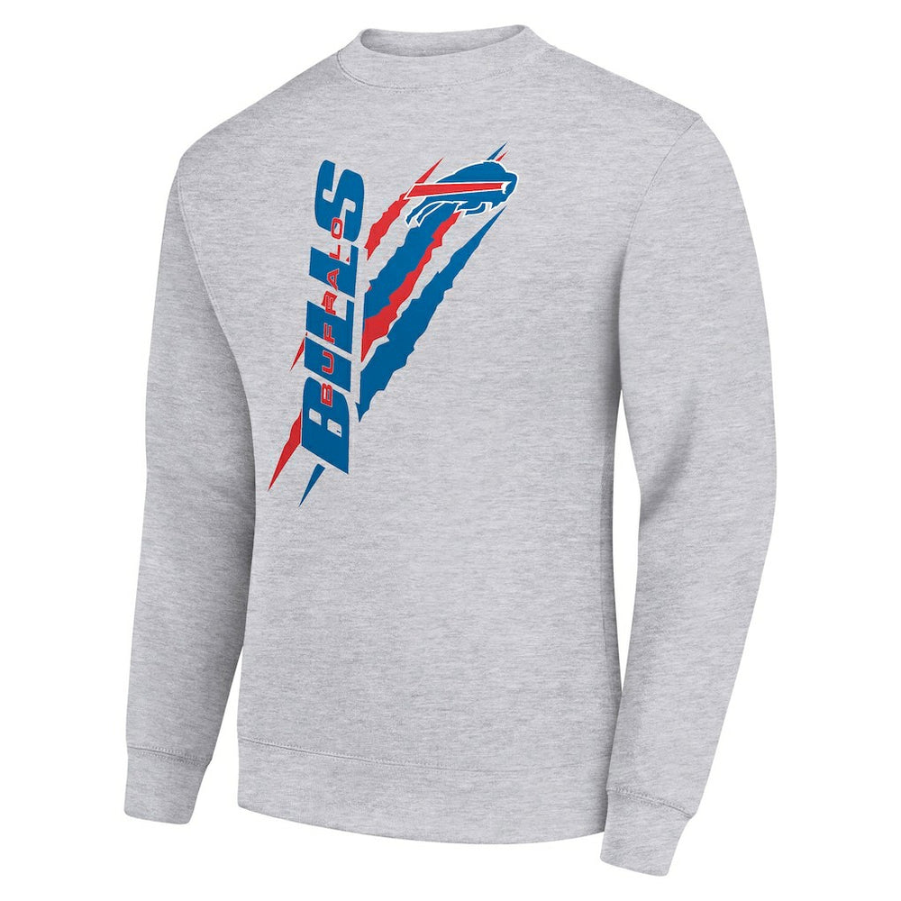 NFL Buffalo Bills Starter Color Scratch Team Graphic Fleece Pullover Sweatshirt