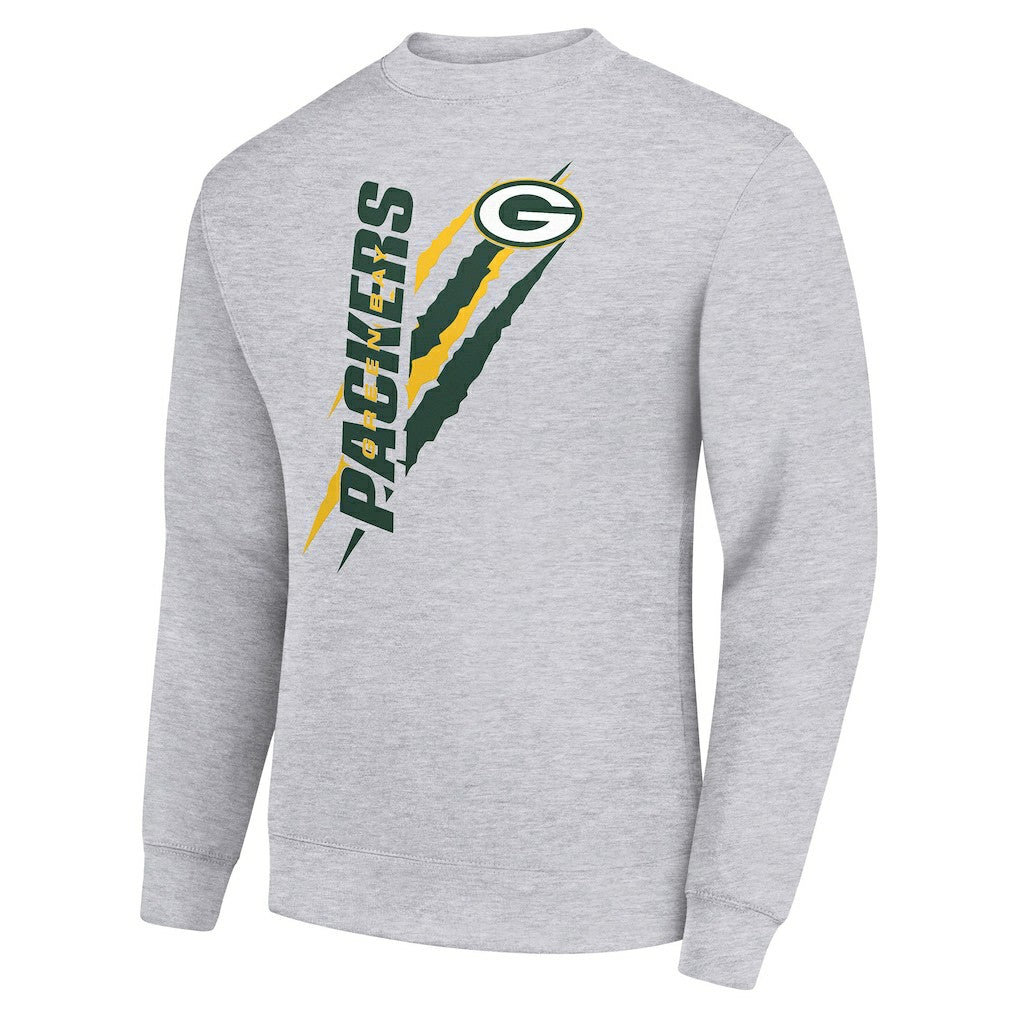 NFL Green Bay Packers Starter Color Scratch Team Graphic Fleece Pullover Sweatshirt