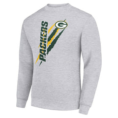 NFL Green Bay Packers Starter Color Scratch Team Graphic Fleece Pullover Sweatshirt
