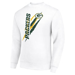 NFL Green Bay Packers Starter Color Scratch Team Graphic Fleece Pullover Sweatshirt