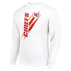 NFL Kansas City Chiefs Starter Color Scratch Team Graphic Fleece Pullover Sweatshirt