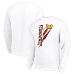 NFL Washington Commanders Starter Color Scratch Team Graphic Fleece Pullover Sweatshirt