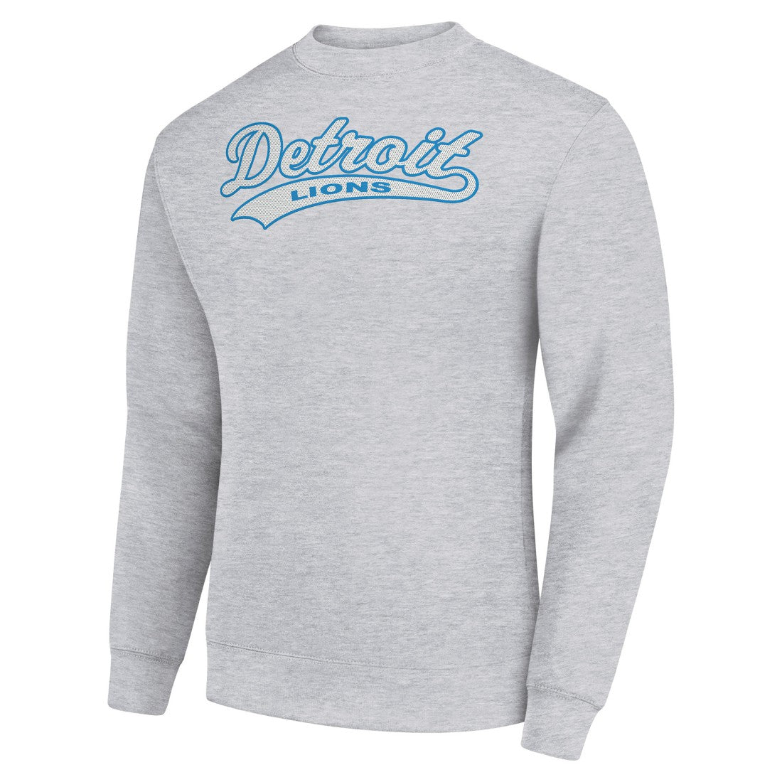 NFL Detroit Lions Starter Tailsweep Team Graphic Tri-Blend Fleece Pullover Sweatshirt
