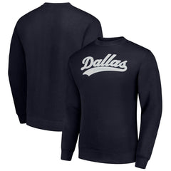 NFL Dallas Cowboys Starter Tailsweep Team Graphic Tri-Blend Fleece Pullover Sweatshirt