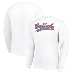 NFL Buffalo Bills Starter Tailsweep Team Graphic Tri-Blend Fleece Pullover Sweatshirt
