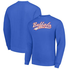 NFL Buffalo Bills Starter Tailsweep Team Graphic Tri-Blend Fleece Pullover Sweatshirt