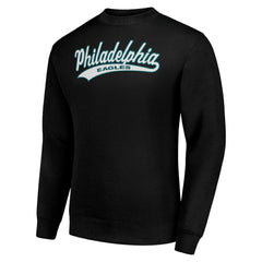 NFL Philadelphia Eagles Starter Tailsweep Team Graphic Tri-Blend Fleece Pullover Sweatshirt