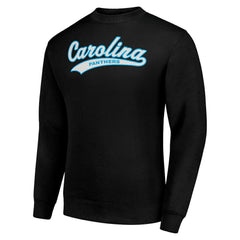 NFL Carolina Panthers Starter Tailsweep Team Graphic Tri-Blend Fleece Pullover Sweatshirt