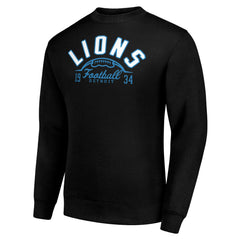 NFL Detroit Lions Starter Half Ball Team Graphic Fleece Pullover Sweatshirt