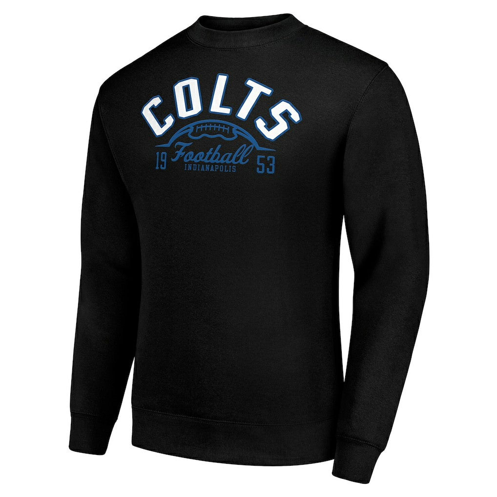 NFL Indianapolis Colts Starter Half Ball Team Graphic Fleece Pullover Sweatshirt