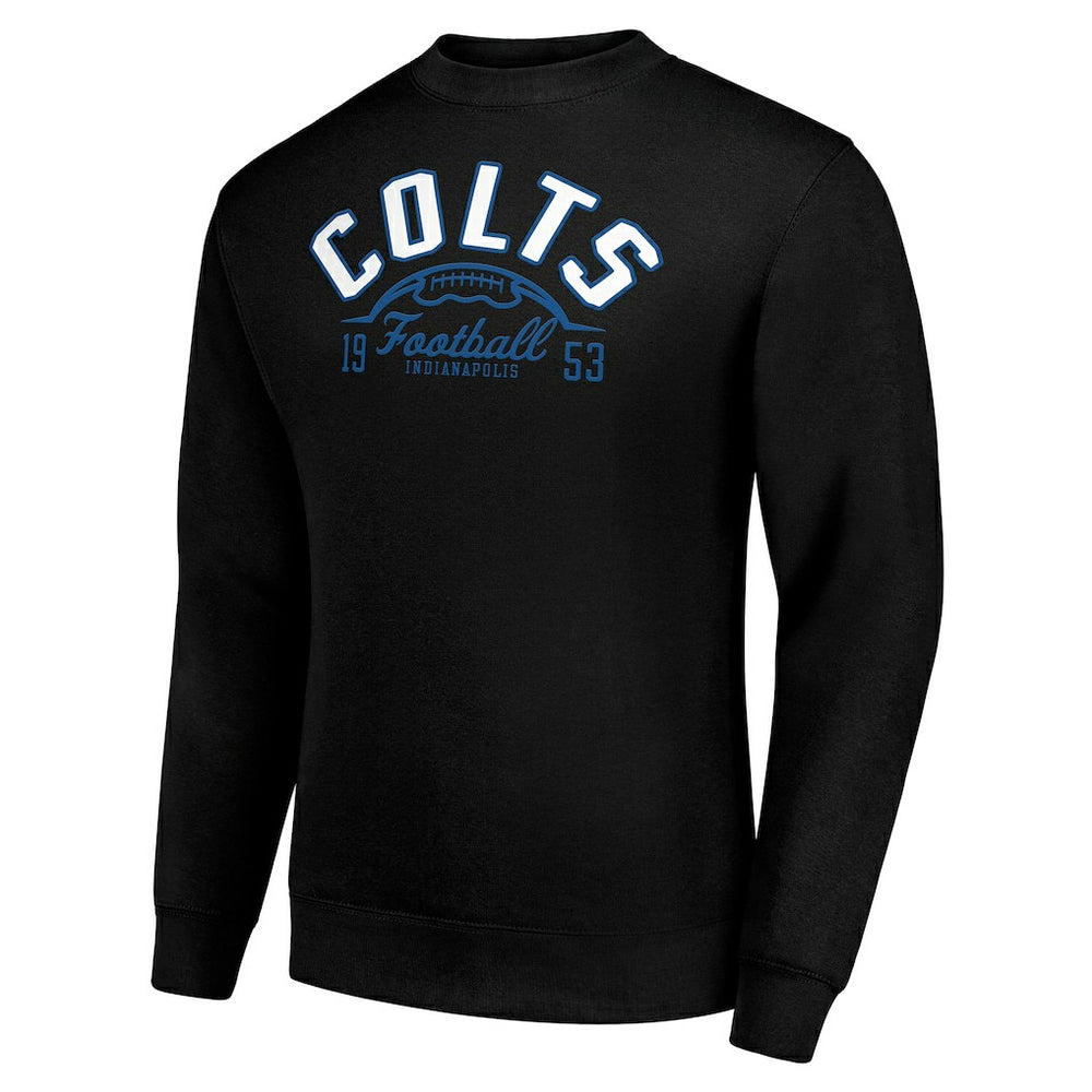 NFL Indianapolis Colts Starter Half Ball Team Graphic Fleece Pullover Sweatshirt