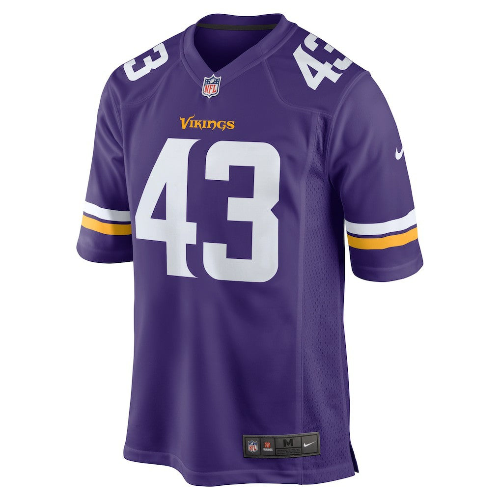 NFL Minnesota Vikings Andrew Van Ginkel  Team Game Jersey