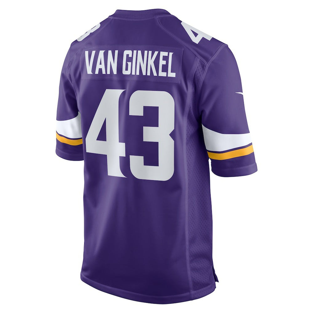 NFL Minnesota Vikings Andrew Van Ginkel  Team Game Jersey