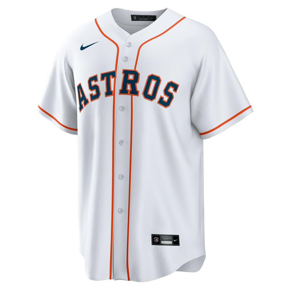 Yainer Diaz Houston Astros Home Replica Jersey - White | Nike
